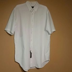 Ralph Lauren White Seersucker LT Tall